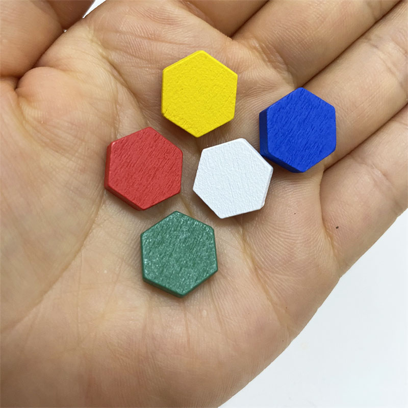 Board Game The Sims - Marqueurs de jeu à prisme Hexagonal