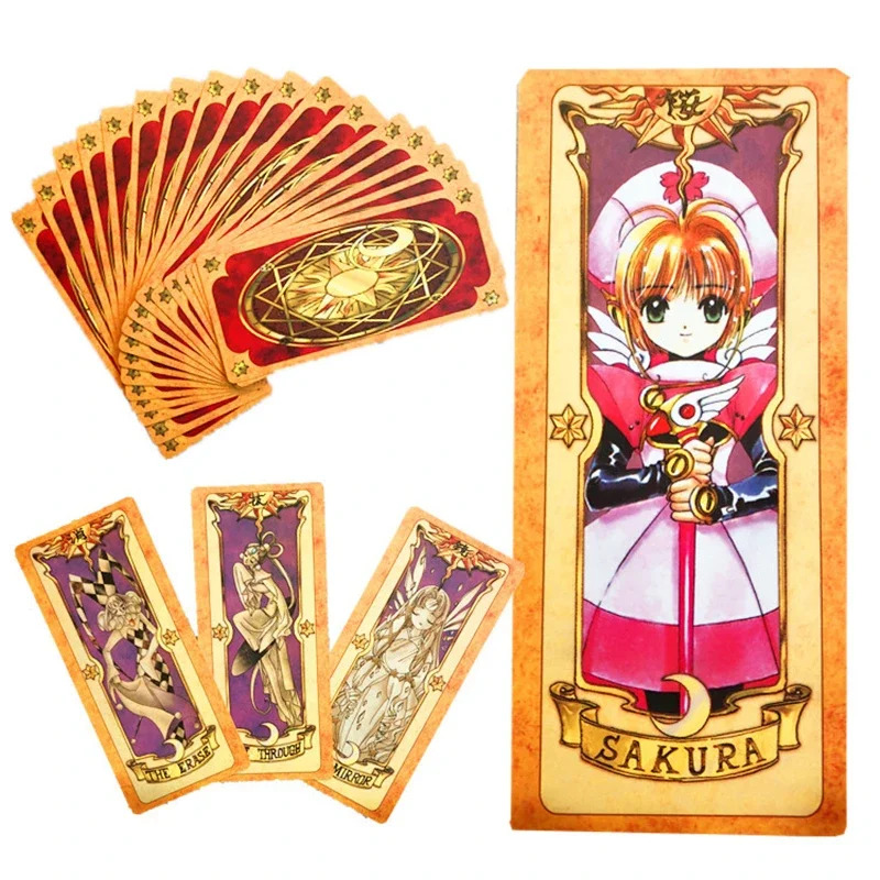 Board Game Youtube - 2024 60 pièces/ensemble Anime Captor KINOMOTO