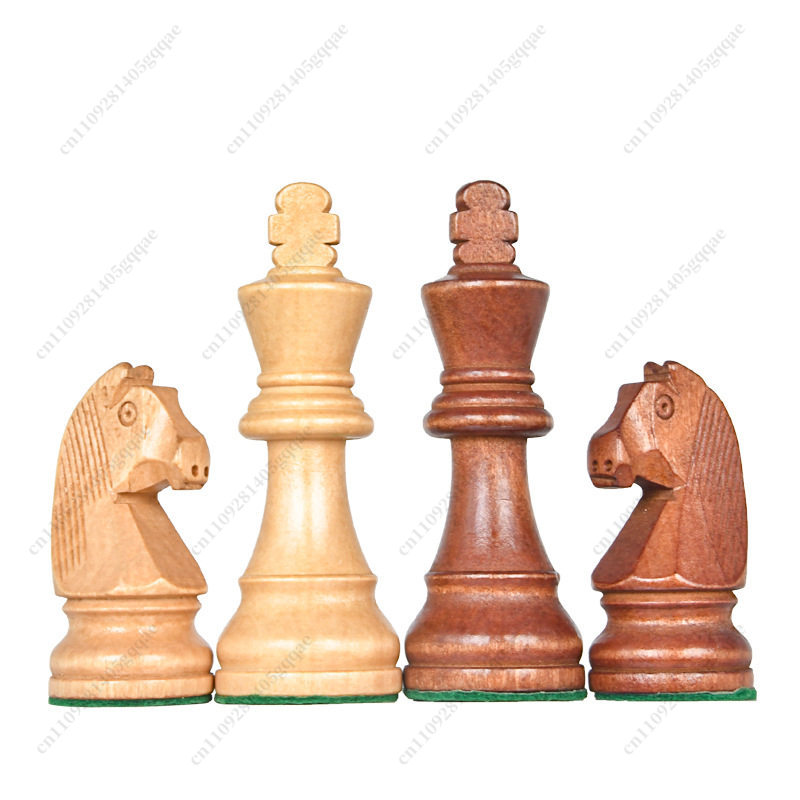 Chess Set Wooden - Jeu d'échecs Staunton Premium 3,5-3,75 pouces,