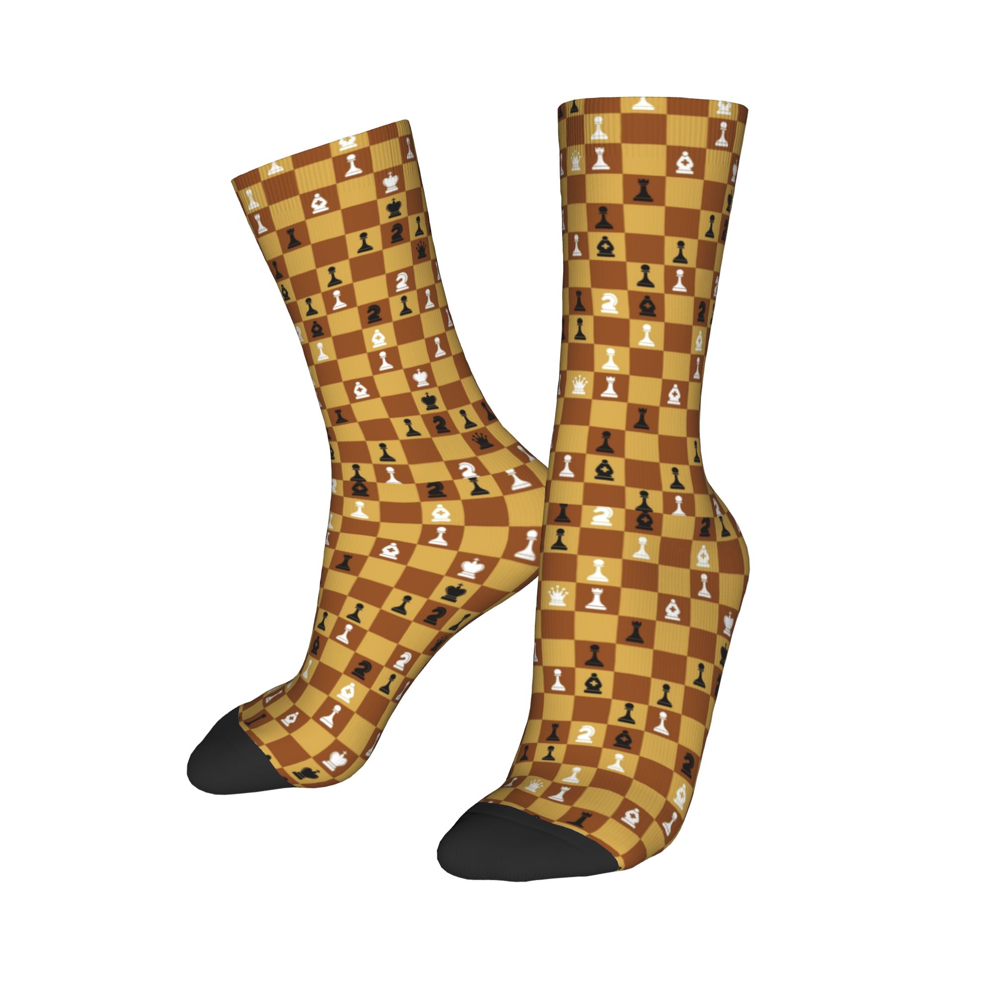 Board Game Youtube - Échiquier personnalisé hommes équipage chaussettes unisexe