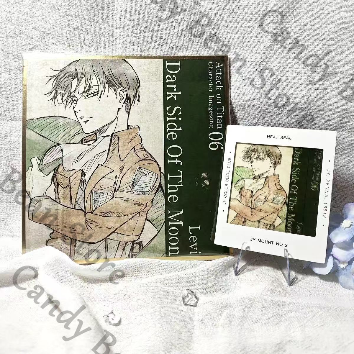 Board Game Illustrator - Anime attaque sur Titan Levi Ackerman