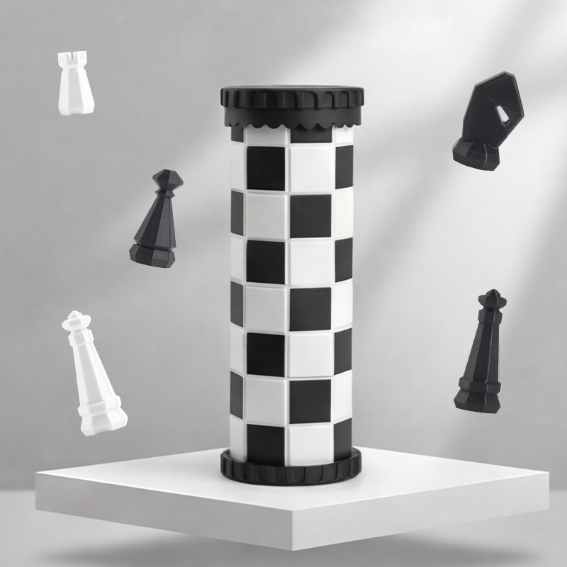 Magnetic Travel Chess - Jeu d'échecs international de voyage, ensemble