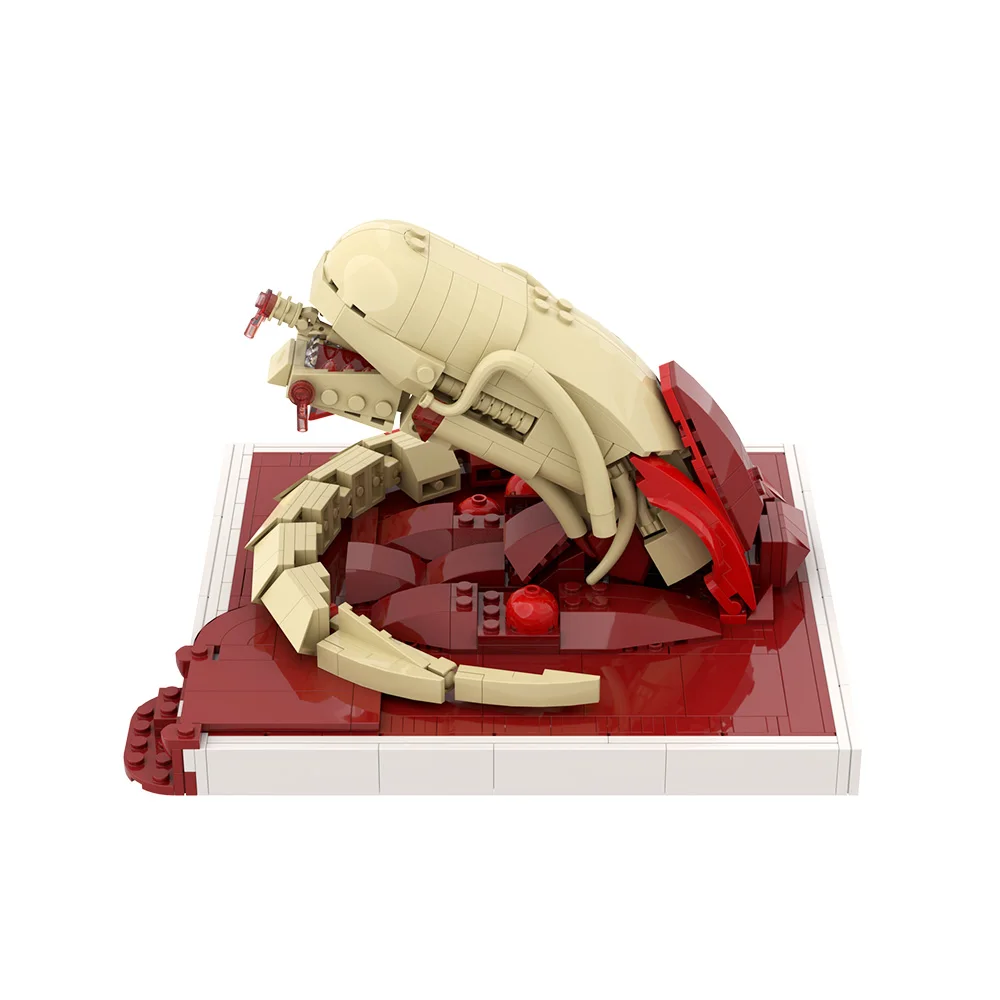 Board Game Jumanji - Gobricks MOC Xenomorph Chestburster blocs de