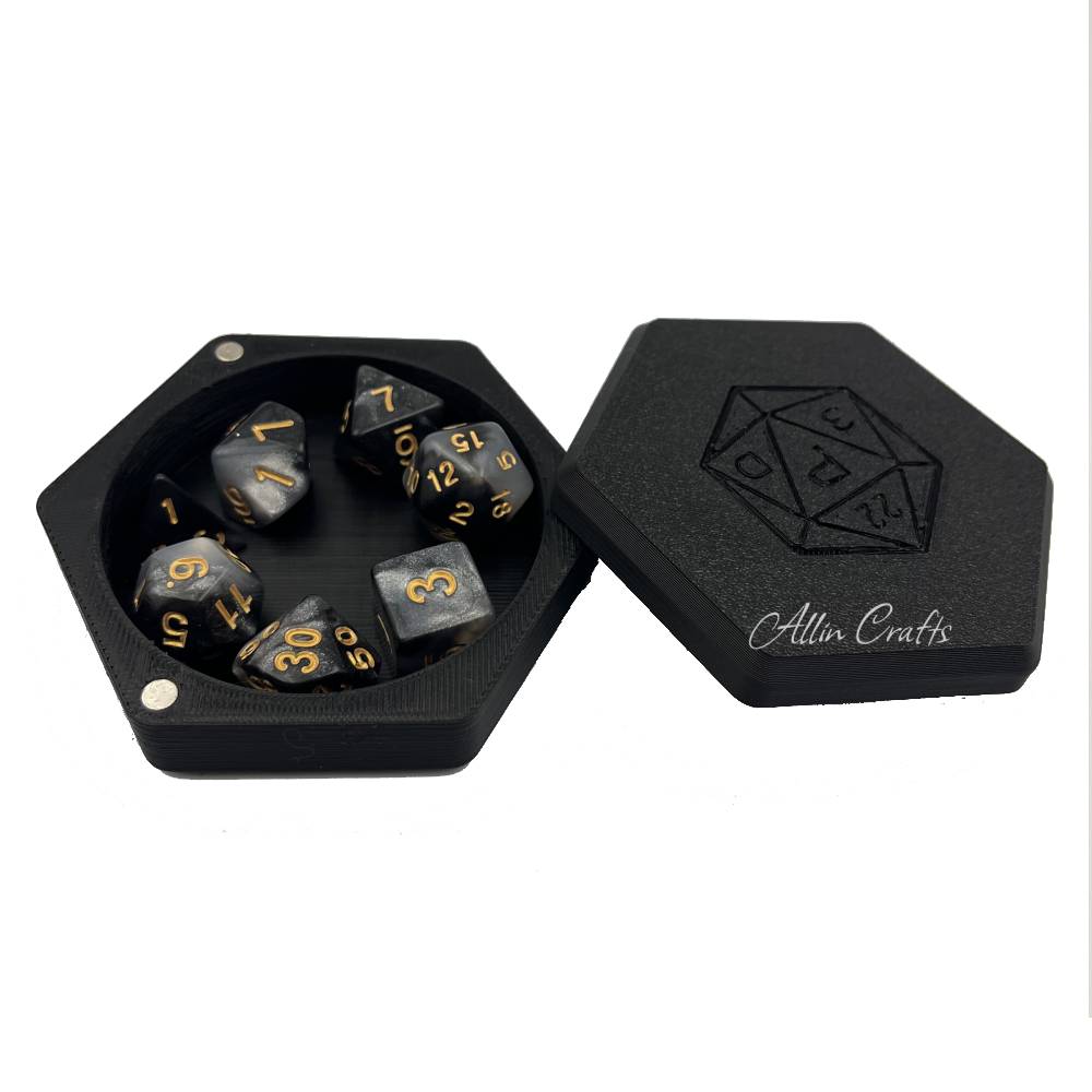 Board Game Roleplay - Plateau à dés DND, boîte à