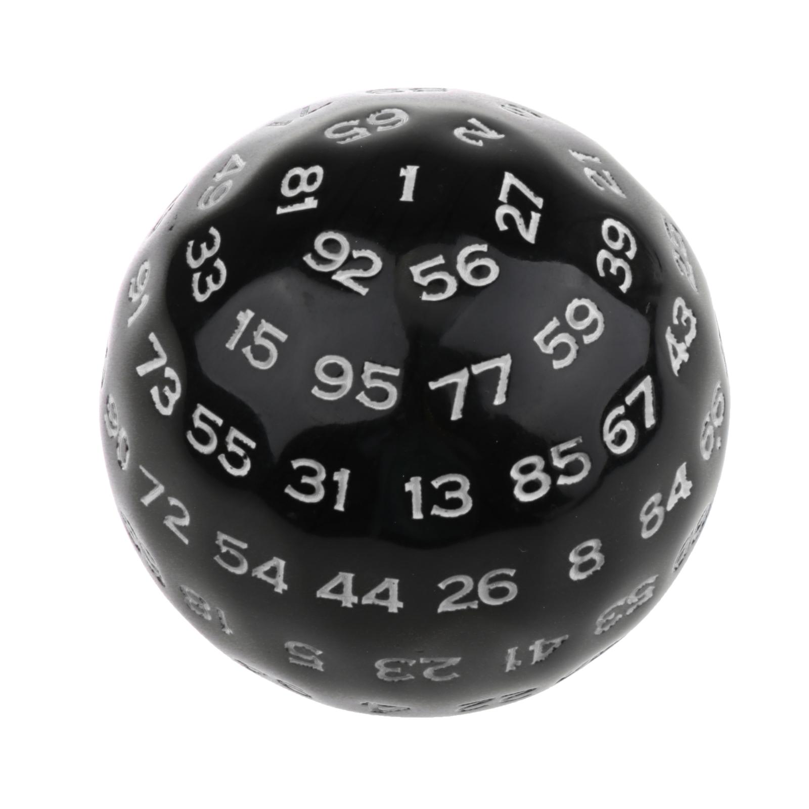 Dés acryliques 100 faces D100, - Board Game Roleplay avis et prix