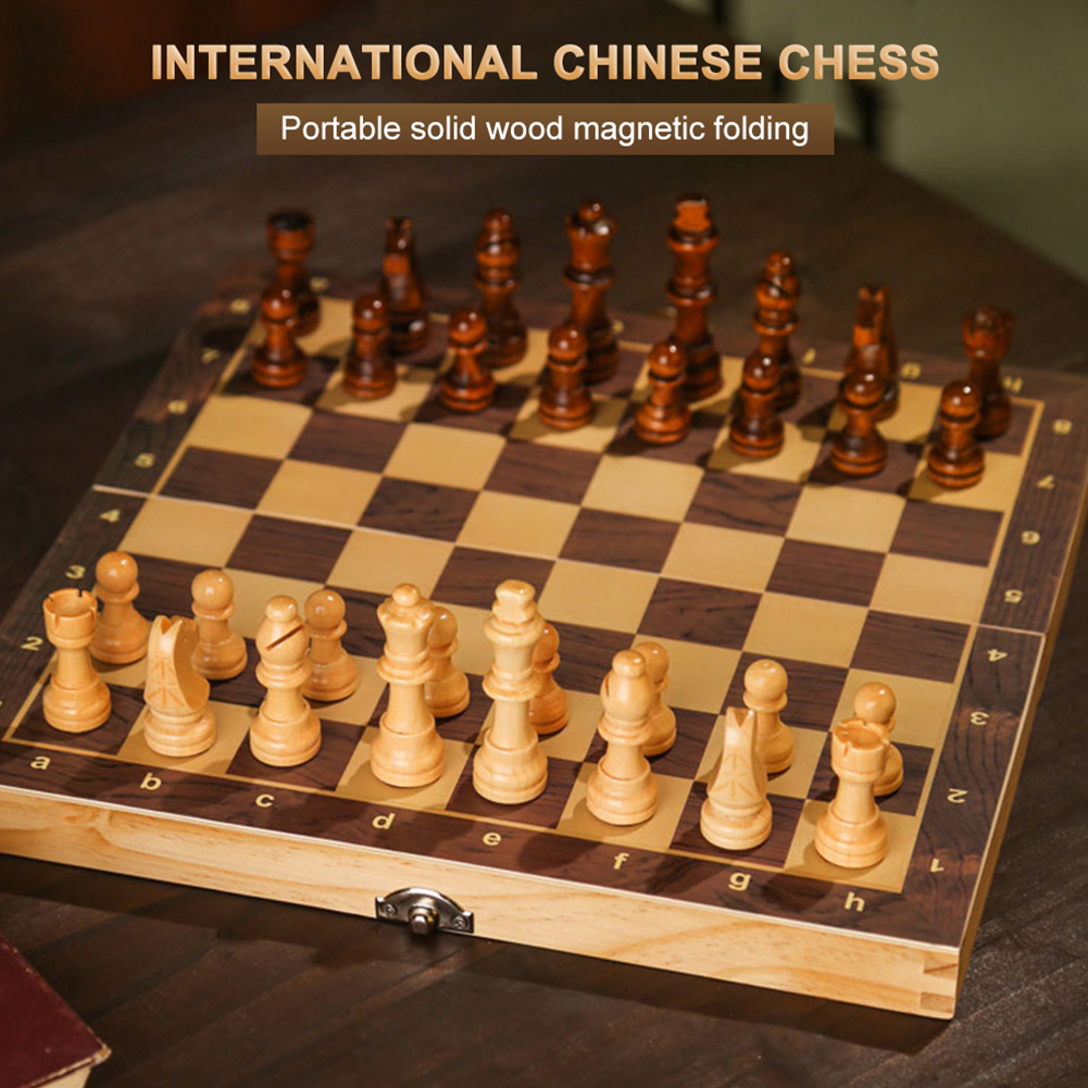Grand échiquier en bois pour d - Chess Set Wooden avis et prix