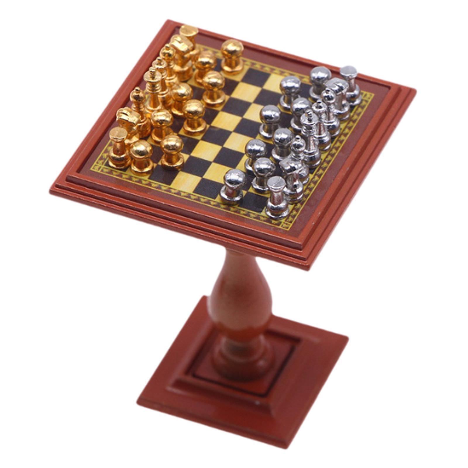 Jeu d'échecs miniature interna - Chess Set Wooden avis et prix
