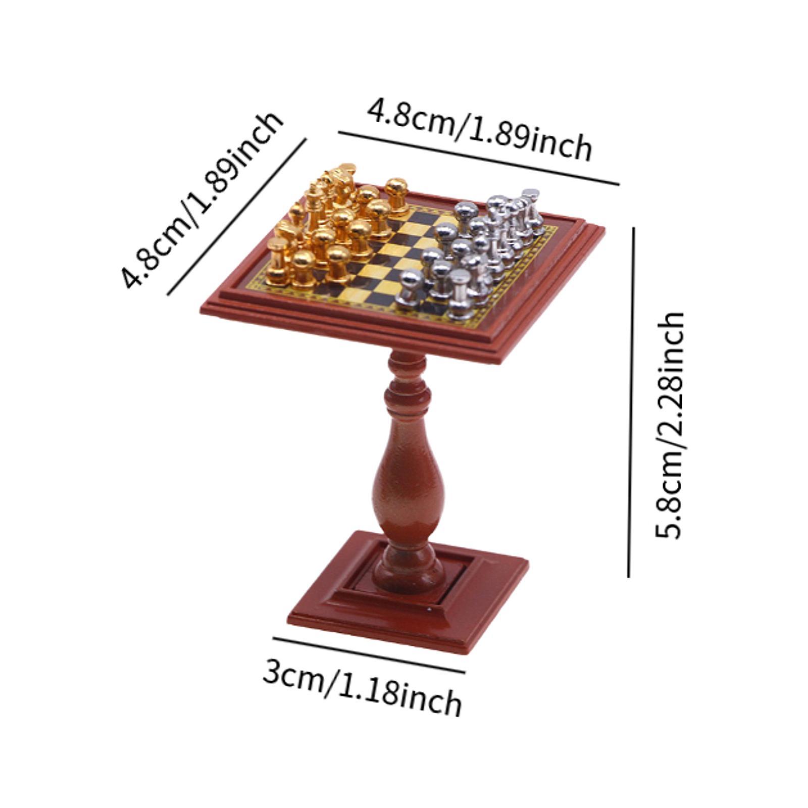 Jeu d'échecs miniature interna - Chess Set Wooden avis et prix