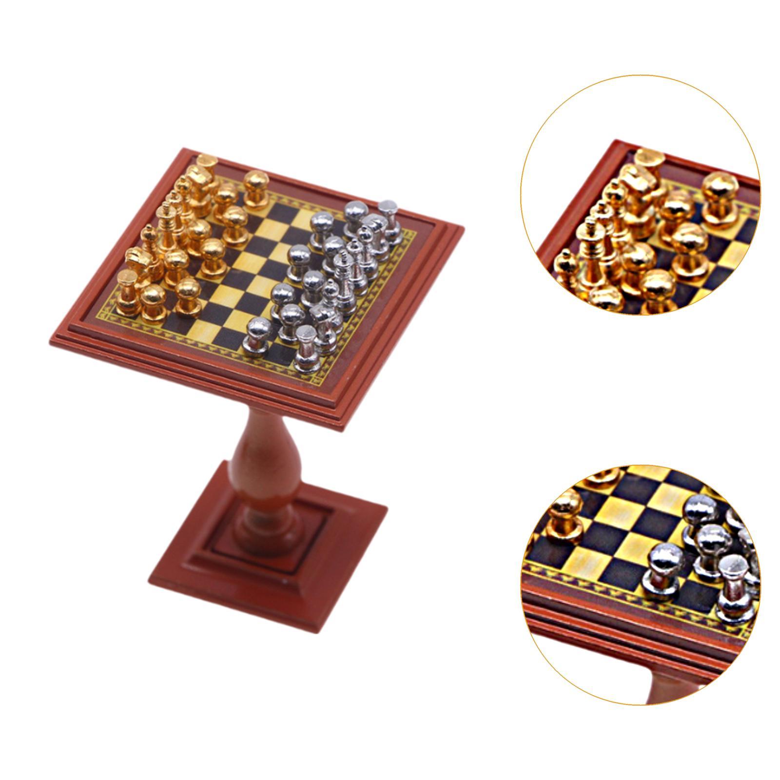 Jeu d'échecs miniature interna - Chess Set Wooden avis et prix