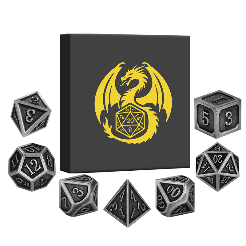 7 pièces/ensemble dés polyédri - Board Game Roleplay avis et prix
