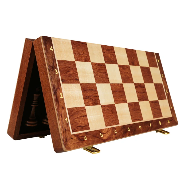 Grands pièces pliantes en bois - Chess Set Wooden avis et prix