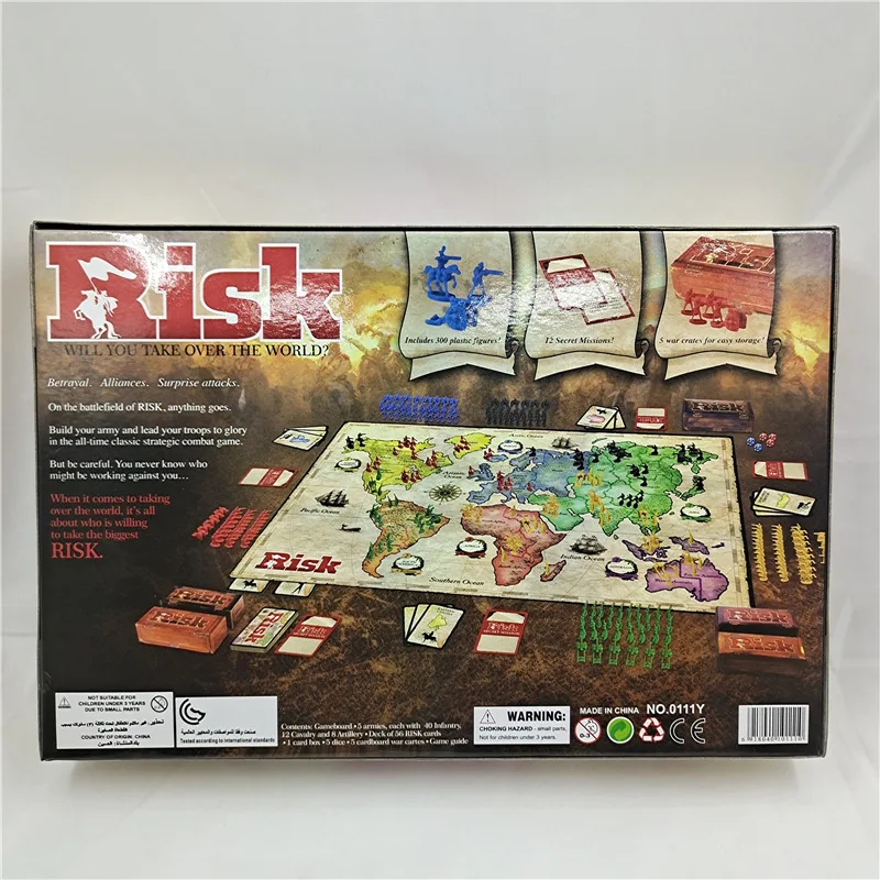 Jeu de société de stratégie RI - Board Game Risk avis et prix