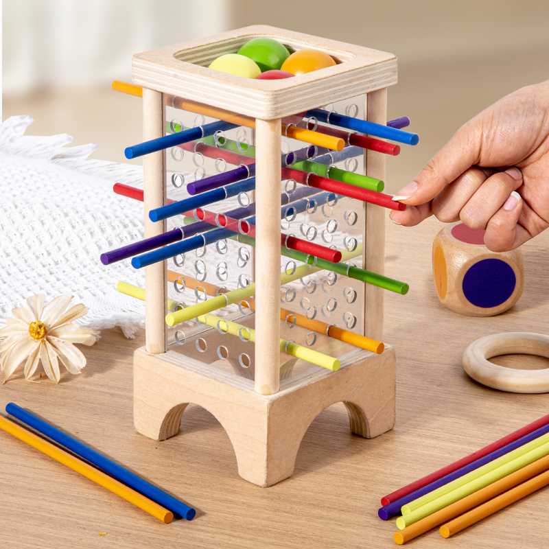 Jeu de société en bois, jouets - Board Game With Questions avis et prix