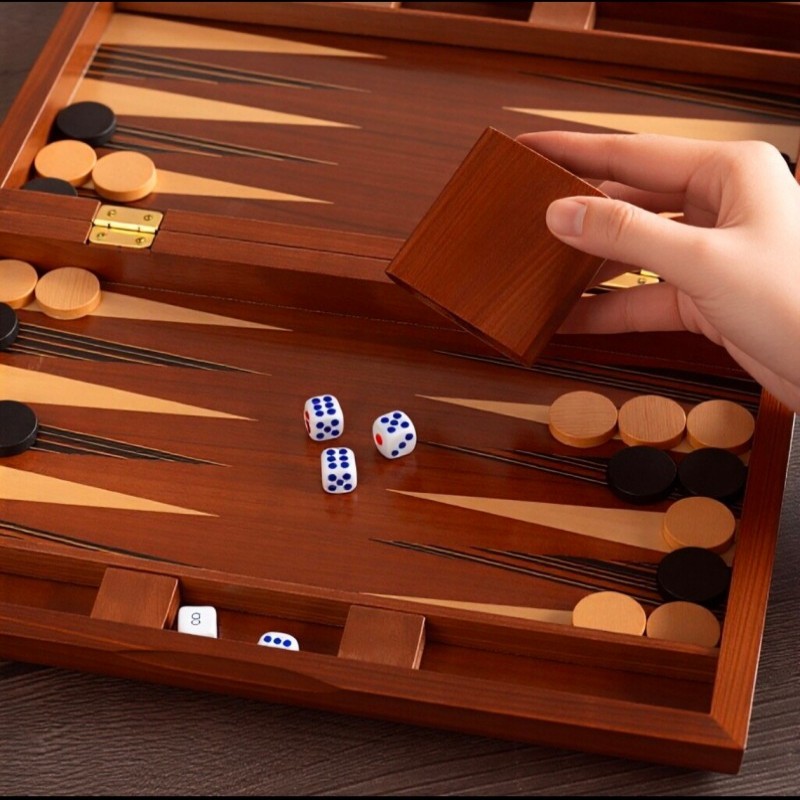Jeu de backgammon en bois mass - Magnetic Travel Chess avis et prix