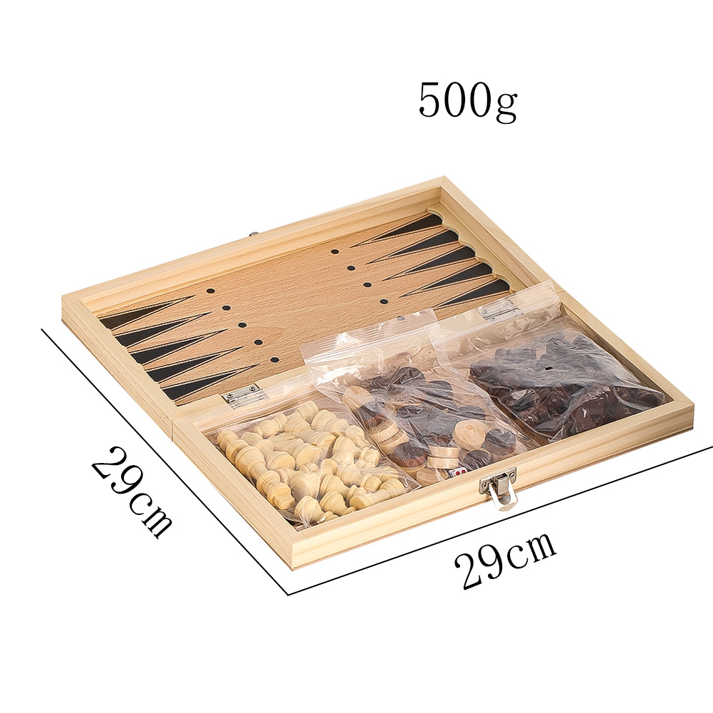 Jeu de Backgammon et d'échecs  - Chess Set Wooden avis et prix