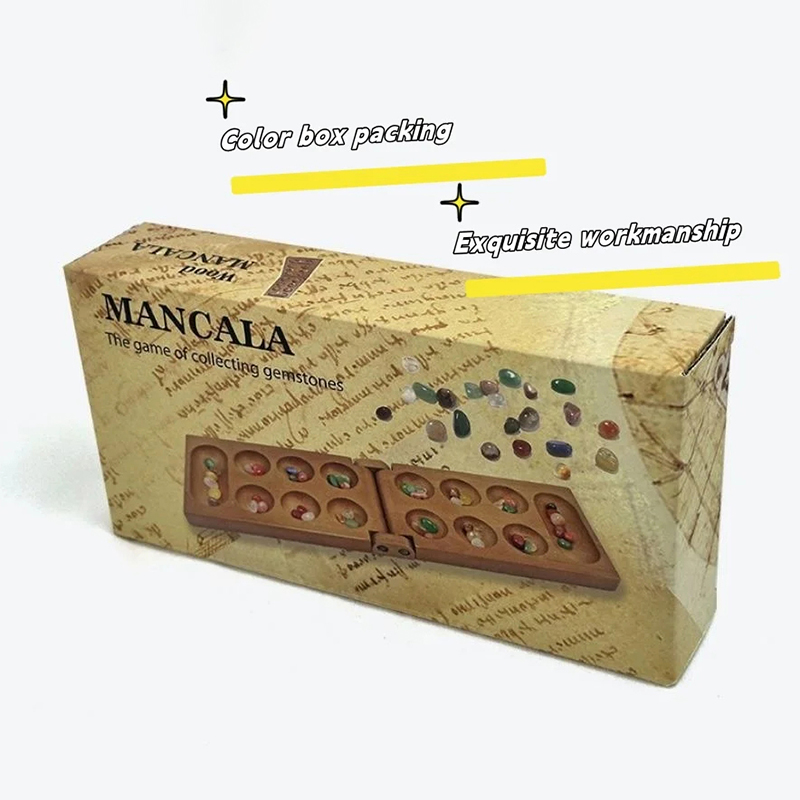 Jeu d'échecs africain Mancala  - Chess Set Wooden avis et prix