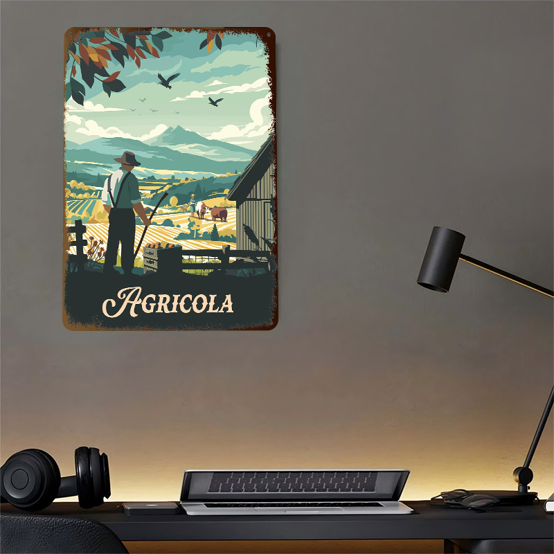 Affiche métallique 3D texturée - Board Game Illustrator avis et prix