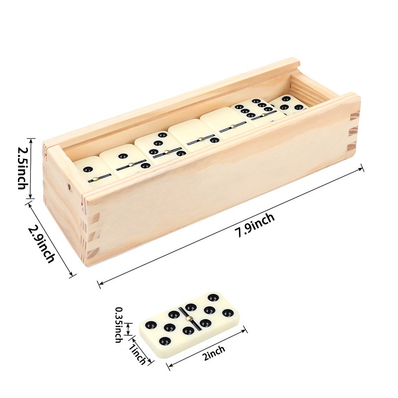 Ivoire Double Six Duo Mino Dom - Chess Set Wooden avis et prix