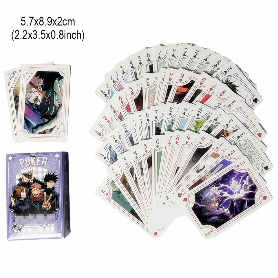 Jeu de cartes de poker Jujutsu - Board Game With Questions avis et prix