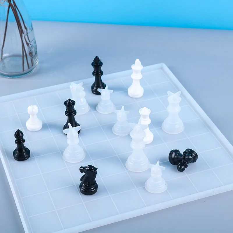 Moules en silicone d'échecs de - Board Game Diy avis et prix