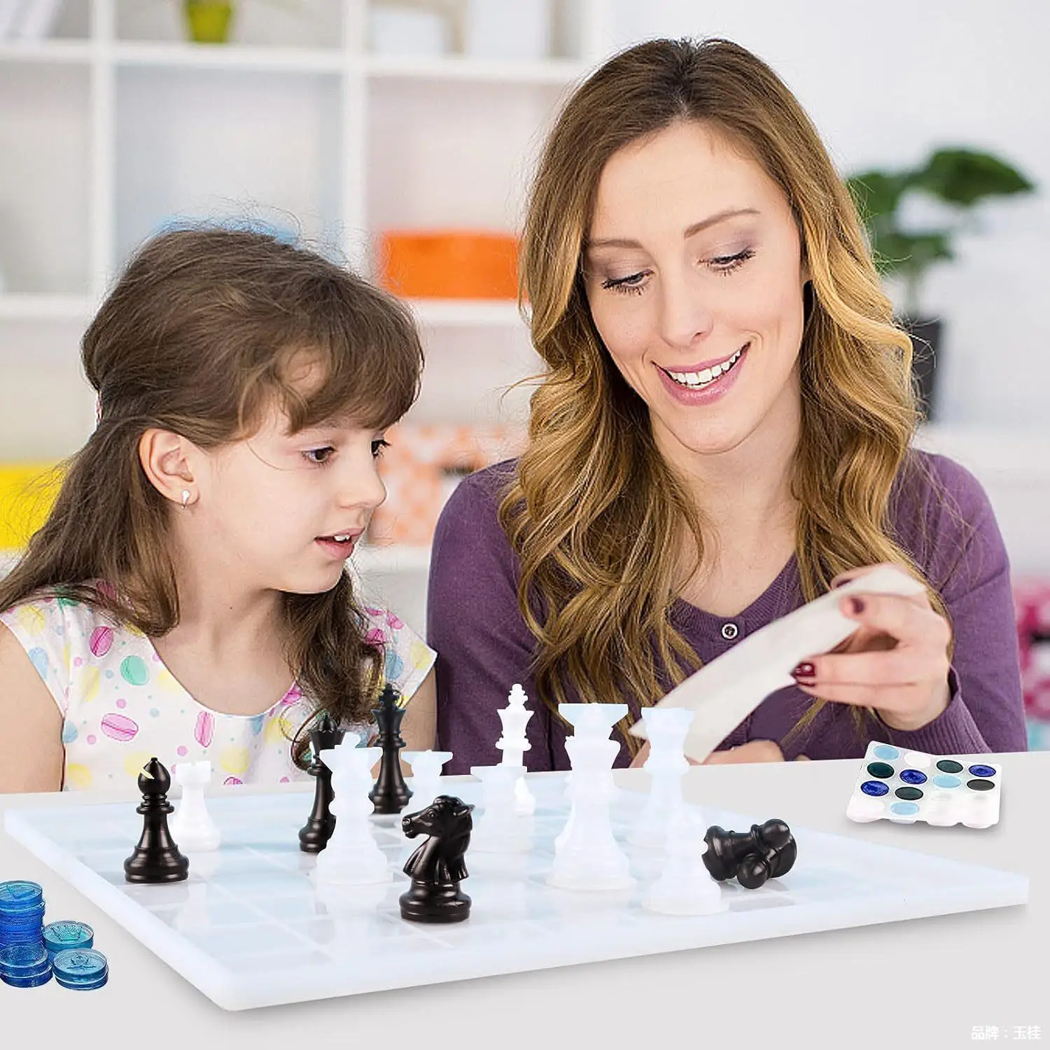Moules en silicone d'échecs de - Board Game Diy avis et prix