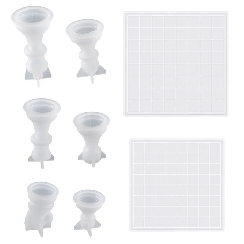 Moules en silicone d'échecs de - Board Game Diy avis et prix