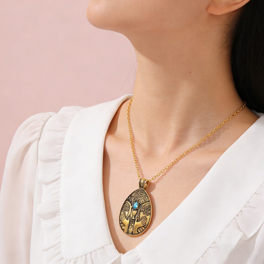 Collier pendentif vintage sur  - Board Game Movie avis et prix
