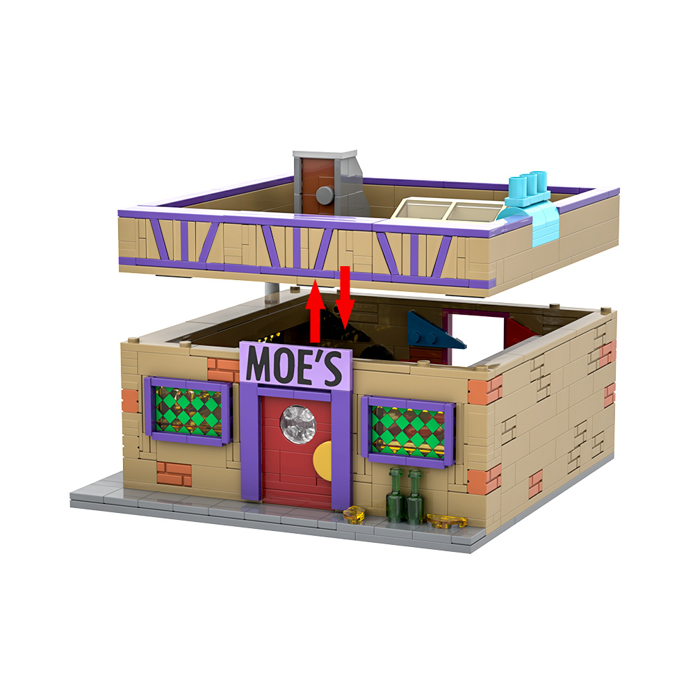 Gobricks MOC Simpsoned Modular - Board Game Jumanji avis et prix