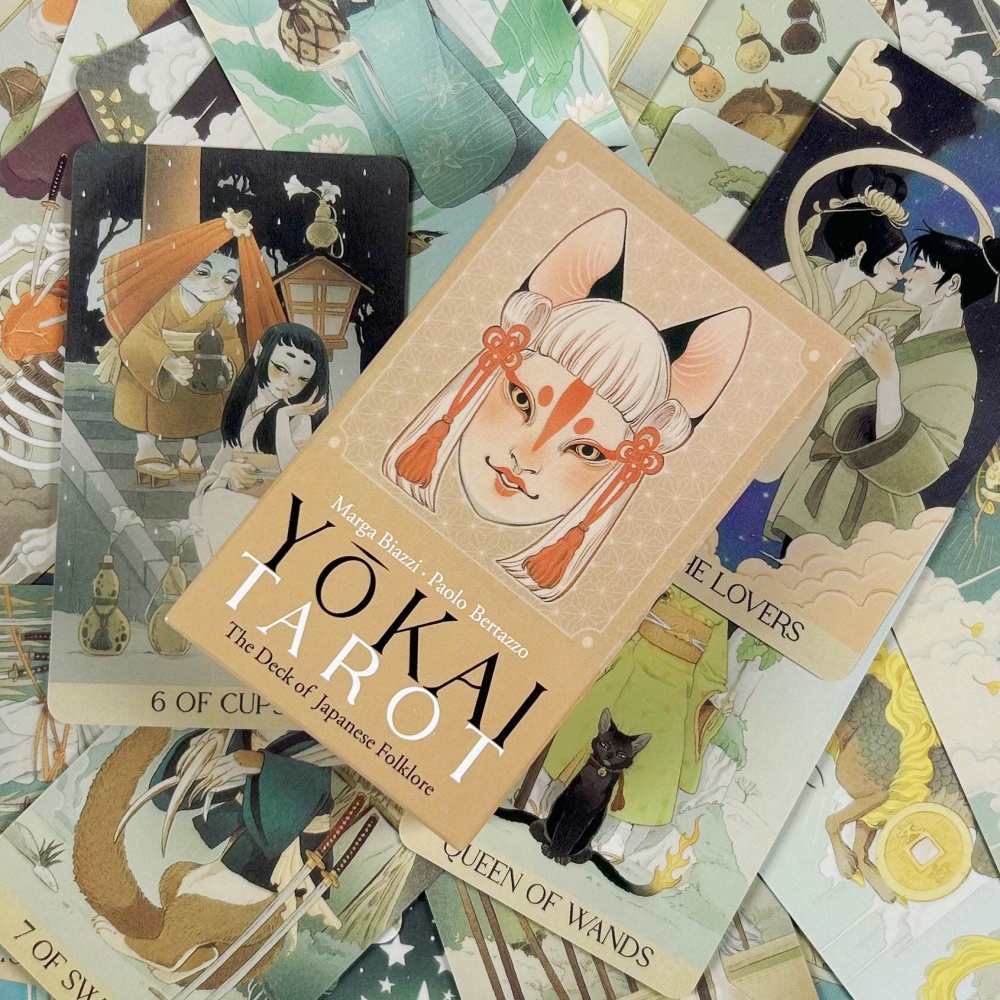 Jeu de cartes Yokai Tarot, 78  - Board Game Illustrator avis et prix