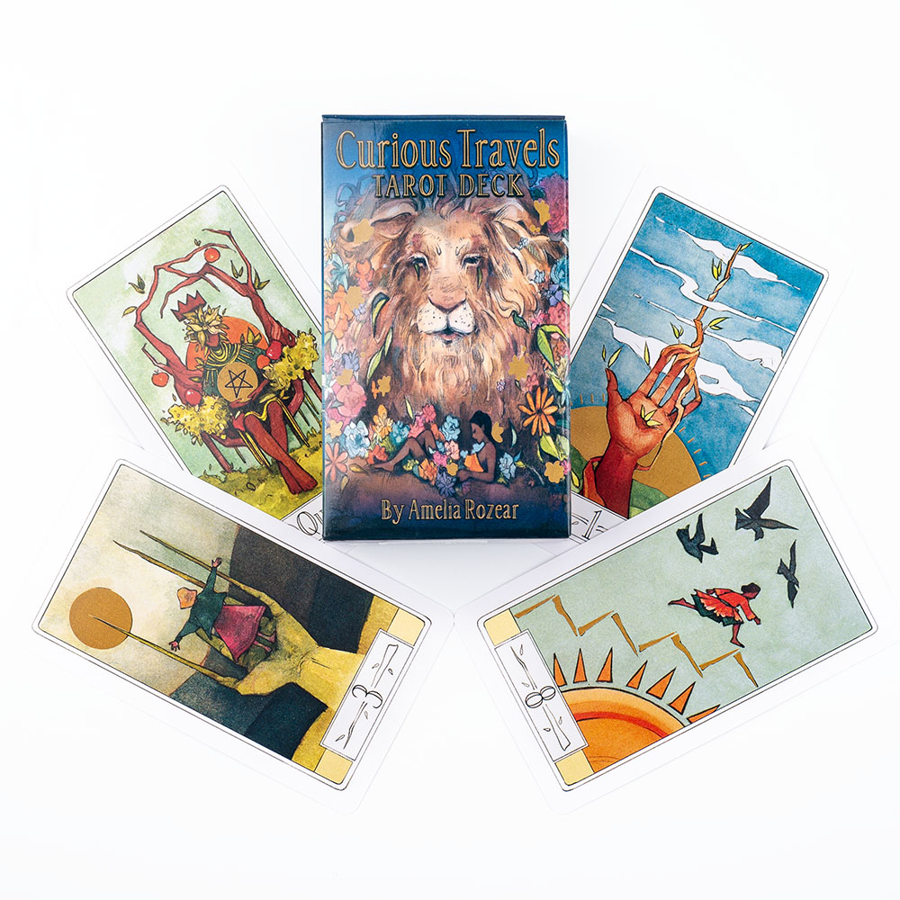 Tarot de voyage curieux, 10.3x - Board Game Illustrator avis et prix
