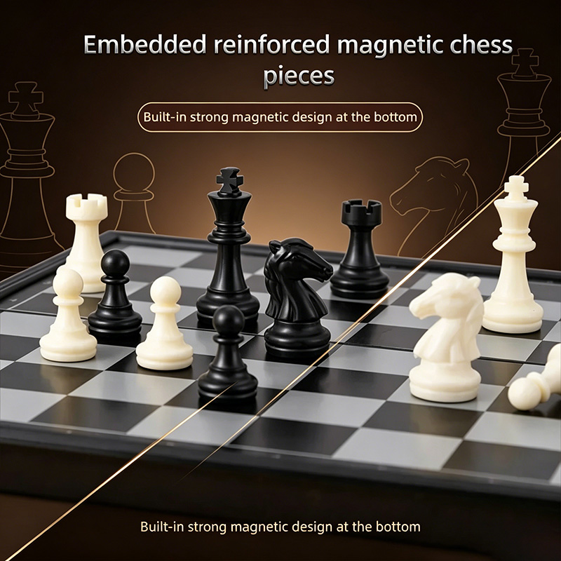 Plateau de jeu d'échecs magnét - Magnetic Travel Chess avis et prix